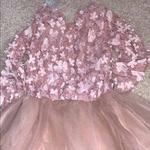 Colette Tutu Lace Dress_Pink